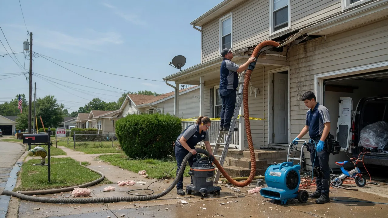 Water Damage Restoration in Ivydale, WV near me